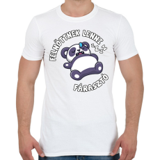 PRINTFASHION Felnőttnek lenni fárasztó - Férfi póló - Fehér