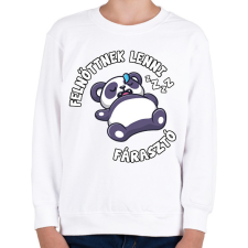 PRINTFASHION Felnőttnek lenni fárasztó - Gyerek pulóver - Fehér gyerek pulóver, kardigán