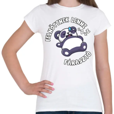 PRINTFASHION Felnőttnek lenni fárasztó - Női póló - Fehér