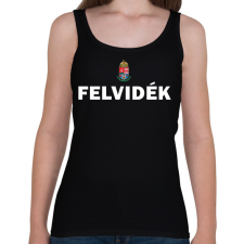 PRINTFASHION Felvidék - Női atléta - Fekete női trikó