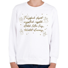 PRINTFASHION Fenyőfánk díszeit - Gyerek pulóver - Fehér gyerek pulóver, kardigán