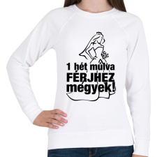 PRINTFASHION Férjhez megyek! - Női pulóver - Fehér női pulóver, kardigán