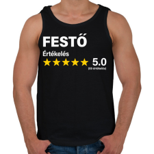PRINTFASHION Festő Értékelés ***** 5.0 (69 értékelés) - Férfi atléta - Fekete atléta, trikó