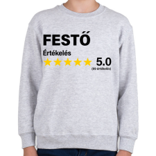 PRINTFASHION Festő Értékelés ***** 5.0 (69 értékelés) - Gyerek pulóver - Sport szürke gyerek pulóver, kardigán