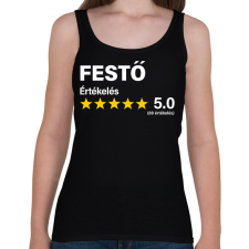 PRINTFASHION Festő Értékelés ***** 5.0 (69 értékelés) - Női atléta - Fekete női trikó