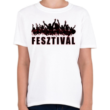 PRINTFASHION Fesztivál - Gyerek póló - Fehér gyerek póló