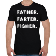 PRINTFASHION FFF - Férfi póló - Fekete