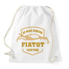 PRINTFASHION Fiatos sofőr - Sportzsák, Tornazsák - Fehér tornazsák