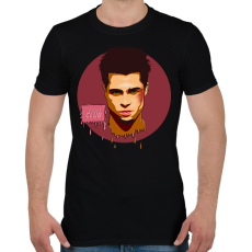 PRINTFASHION fight club - Férfi póló - Fekete