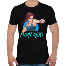 PRINTFASHION Fight Club Girls - Férfi póló - Fekete férfi póló