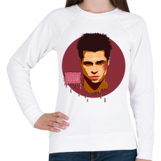 PRINTFASHION fight club - Női pulóver - Fehér