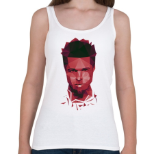 PRINTFASHION Fight Club: Tyler - Női atléta - Fehér női trikó