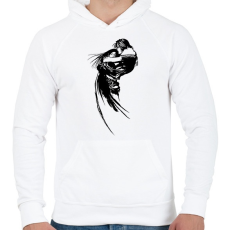 PRINTFASHION Final Fantasy - Férfi kapucnis pulóver - Fehér