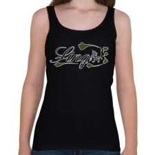 PRINTFASHION fing lindt - Női atléta - Fekete női trikó