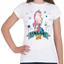 PRINTFASHION Fingani jó - Női póló - Fehér női póló