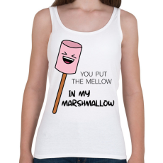 PRINTFASHION Fire-Marshmallow - Női - Női atléta - Fehér