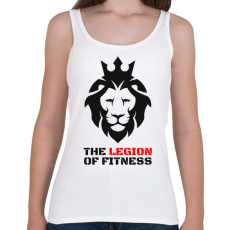 PRINTFASHION Fitness legion - Női atléta - Fehér