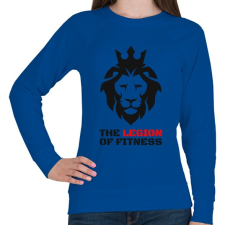 PRINTFASHION Fitness legion - Női pulóver - Királykék női pulóver, kardigán