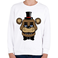 PRINTFASHION Five nights at Freddy's - fnaf - Gyerek pulóver - Fehér gyerek pulóver, kardigán