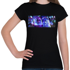 PRINTFASHION FIVE NIGHTS AT FREDDYS #3 - Női póló - Fekete női póló
