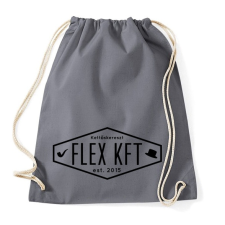 PRINTFASHION FlexKft est. 2015 - Sportzsák, Tornazsák - Grafitszürke tornazsák
