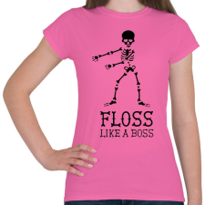 PRINTFASHION Flossing dance - Női póló - Rózsaszín női póló