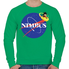 PRINTFASHION Flyin Nimbus - Férfi pulóver - Zöld férfi pulóver, kardigán