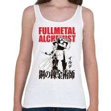 PRINTFASHION FMAB - Női atléta - Fehér női trikó
