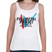 PRINTFASHION FMP! - Női atléta - Fehér női trikó