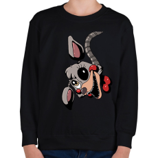 PRINTFASHION FNAF #2 - Gyerek pulóver - Fekete