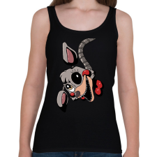 PRINTFASHION FNAF #2 - Női atléta - Fekete női trikó