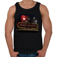 PRINTFASHION Fnaf tábla - Férfi atléta - Fekete