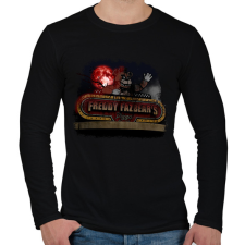 PRINTFASHION Fnaf tábla - Férfi hosszú ujjú póló - Fekete férfi póló