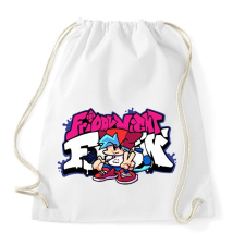 PRINTFASHION FNF - Sportzsák, Tornazsák - Fehér tornazsák