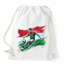 PRINTFASHION Foci - Sportzsák, Tornazsák - Fehér tornazsák