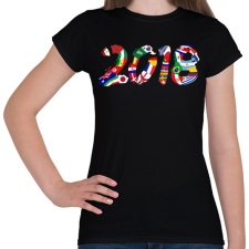 PRINTFASHION Foci VB 2018 - Női póló - Fekete női póló