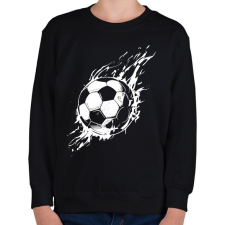 PRINTFASHION focilabda - Gyerek pulóver - Fekete gyerek pulóver, kardigán