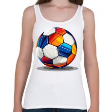 PRINTFASHION Focilabda - Női atléta - Fehér