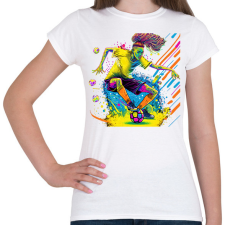 PRINTFASHION Focista - Női póló - Fehér női póló