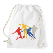 PRINTFASHION Focisták  - Sportzsák, Tornazsák - Fehér tornazsák