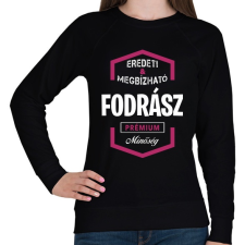 PRINTFASHION Fodrász prémium minőség - Női pulóver - Fekete női pulóver, kardigán