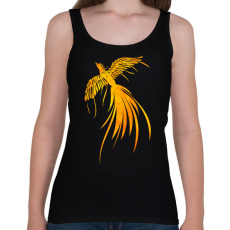 PRINTFASHION Főnix  - Női atléta - Fekete