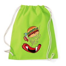 PRINTFASHION Foodporn - Sportzsák, Tornazsák - Limezöld tornazsák
