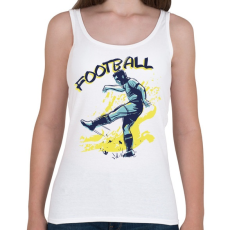 PRINTFASHION Football sport - Női atléta - Fehér