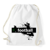 PRINTFASHION footballtime - Sportzsák, Tornazsák - Fehér