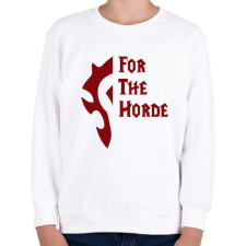 PRINTFASHION For the Horde - Gyerek pulóver - Fehér gyerek pulóver, kardigán