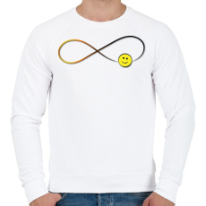 PRINTFASHION Forever5 - Férfi pulóver - Fehér