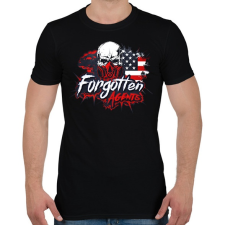 PRINTFASHION Forgotten Agents  - Férfi póló - Fekete férfi póló