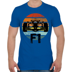PRINTFASHION Forma1 - Férfi póló - Királykék