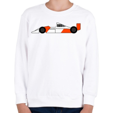 PRINTFASHION Forma 1 car - Gyerek pulóver - Fehér